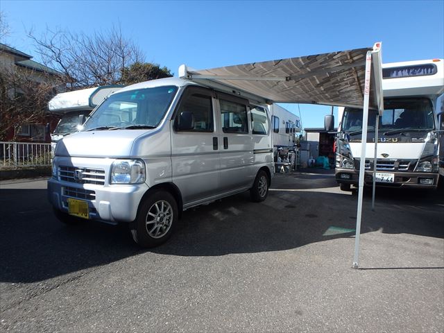 中古キャンピングカー ホンダ アクティバン ホワイトハウス マイルーム４ＷＤ ６９万円